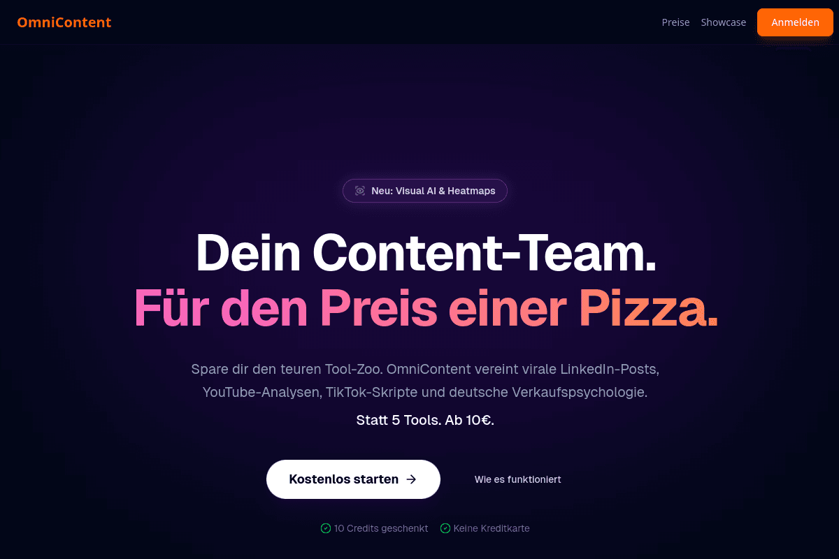 OmniContent Screenshot